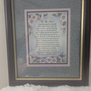 Elegant Brown and Gold Picture Frame